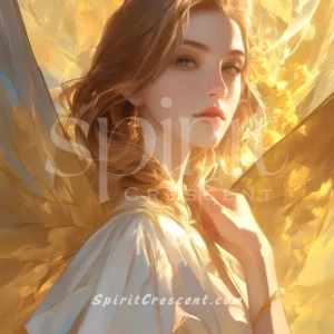 W - Radiant Angel Spirit Companion: Calming, Relieving, Defending