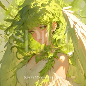 Verdant Angel Spirit Companion: Reassuring, Guarding, Alignment