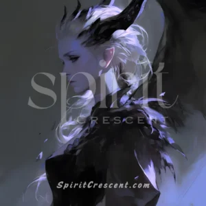 R - Shadow Seraph Spirit Companion: Empowerment, Balancing, Discipline, Motivation