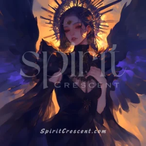 Obsidian Archangel Spirit Companion: Glamour, Focus