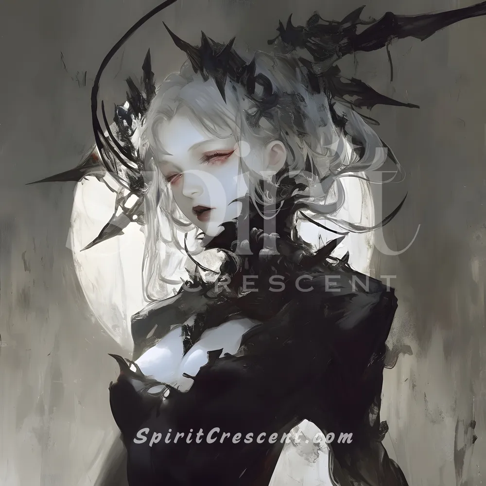 Z - Obsidian Cherub Spirit Companion: Grief Healing, Balancing