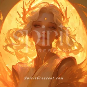 Solar Seraph Spirit Companion: Strength, Fear Dissolving, Elevation