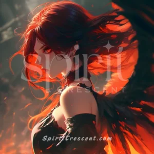 A - Ember Archangel Spirit Companion: Desire, Elevation, Reassuring, Transformative