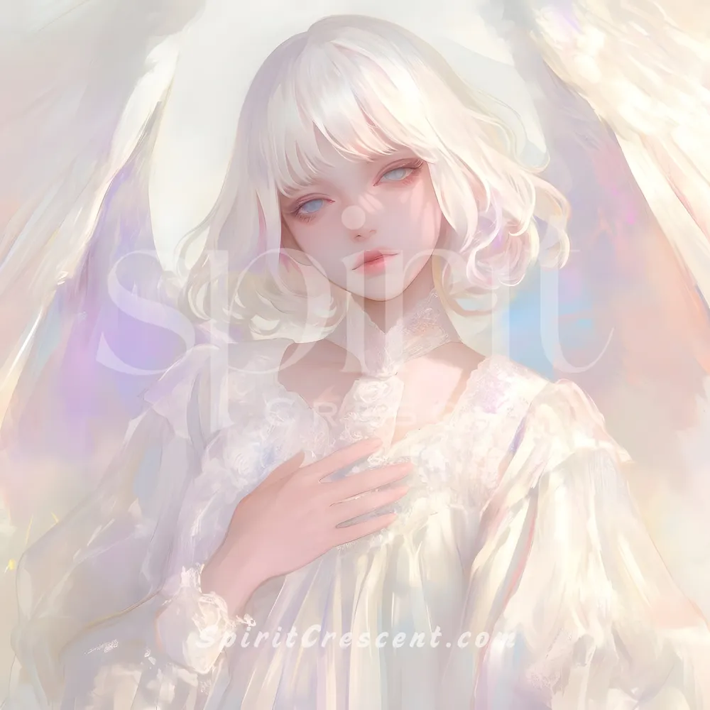 Q - Ethereal Angel Spirit Companion: Guarding, Momentum, Purifying