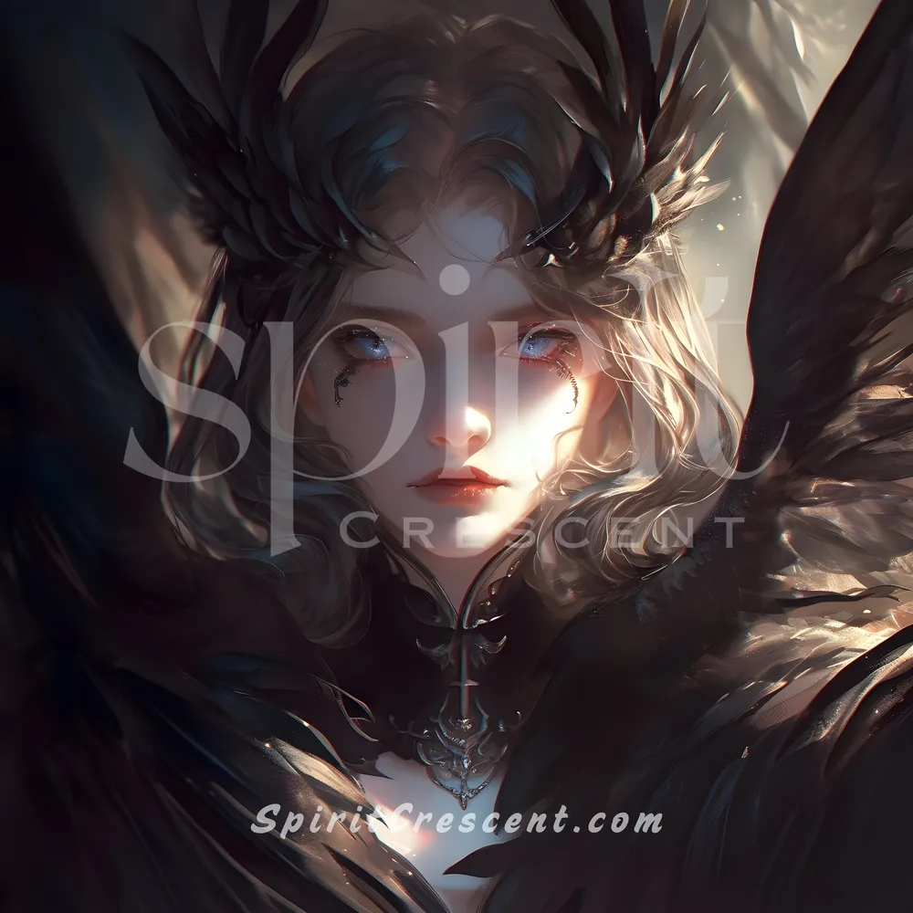 K - Obsidian Archangel: Stamina, Joy, Purifying