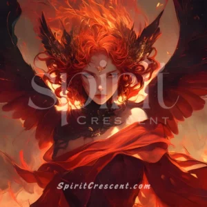 P - Ember Archangel Spirit Companion: Shaping, Slow-Burning, Soul Tethering, Focus