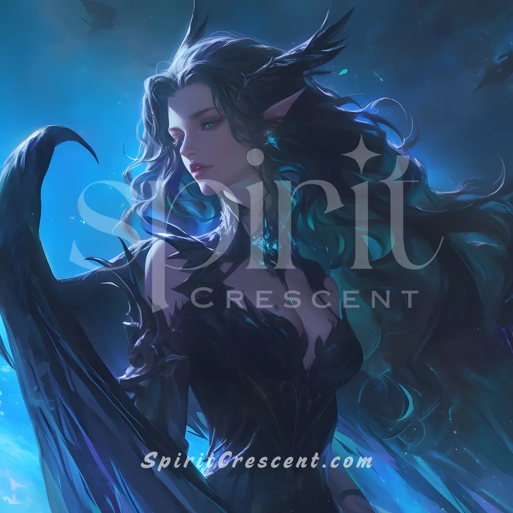 A - Umbral Seraph Spirit Companion: Aura, Weaving, Renewal, Inner