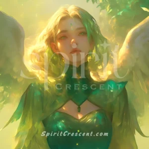 Verdant Angel Spirit Companion: Fear Dissolving, Calming, Shaping, Stabilizing