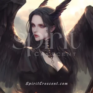 T - Obsidian Angel Spirit Companion: Stamina, Soothing