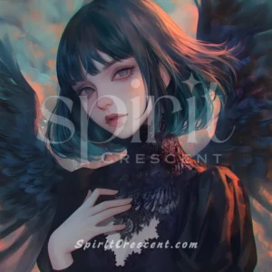 Obsidian Archangel Spirit Companion: Transmutation, Captivating