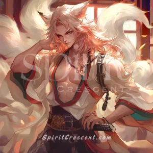 Kitsune Spirit Companion: Destiny and Clarity Binding (Personalized Details)