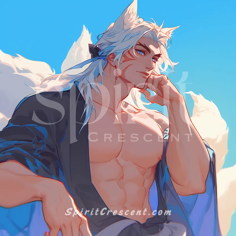 Kitsune Spirit Companion: Personalized Wisdom Reading (Binding Included)