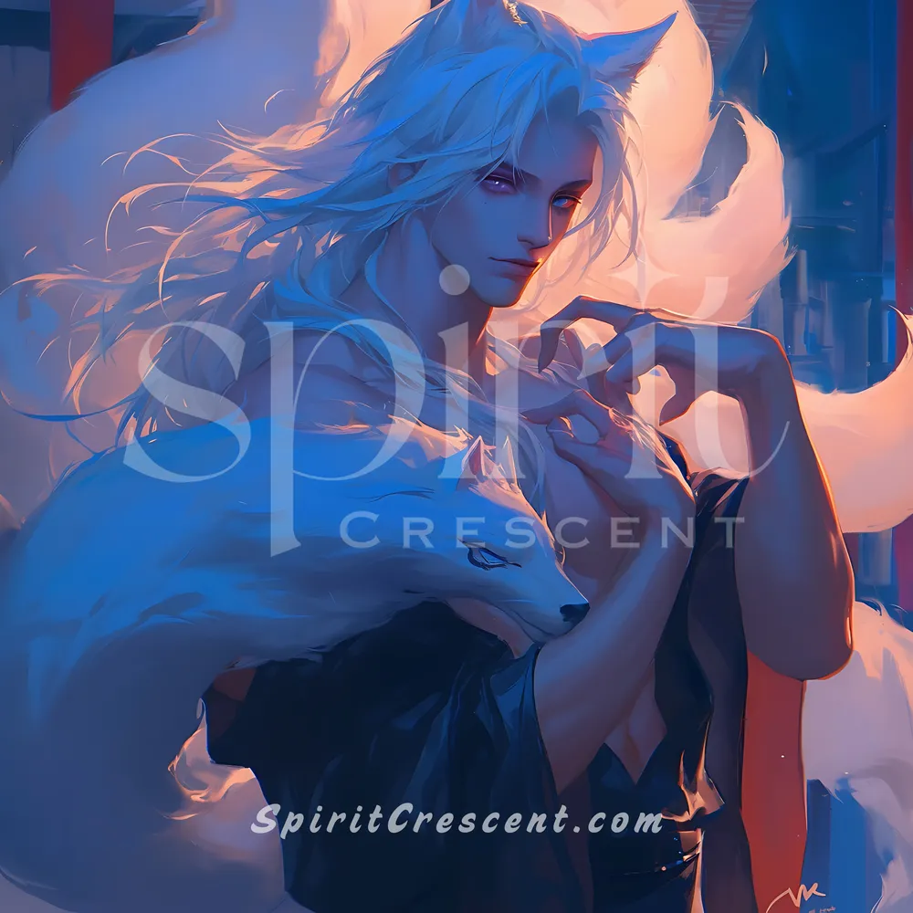 Kitsune Spirit Companion Kit - Grief Healing and Grounding