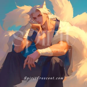 Kitsune Spirit Companion: Personalized Calming and Vitality Binding