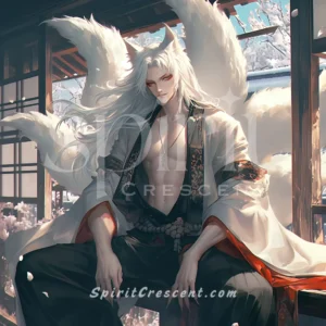 Kitsune Spirit Companion: Grounding and Protection Binding (Nurturing Energy)