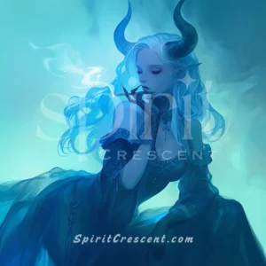 Succubus Spirit Companion: Soothing Charm with Magnetic Binding