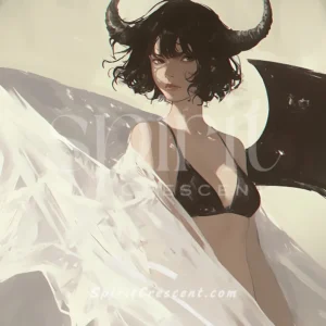 Energy Binding Charm: Succubus Spirit Companion - Slow-Burning Power