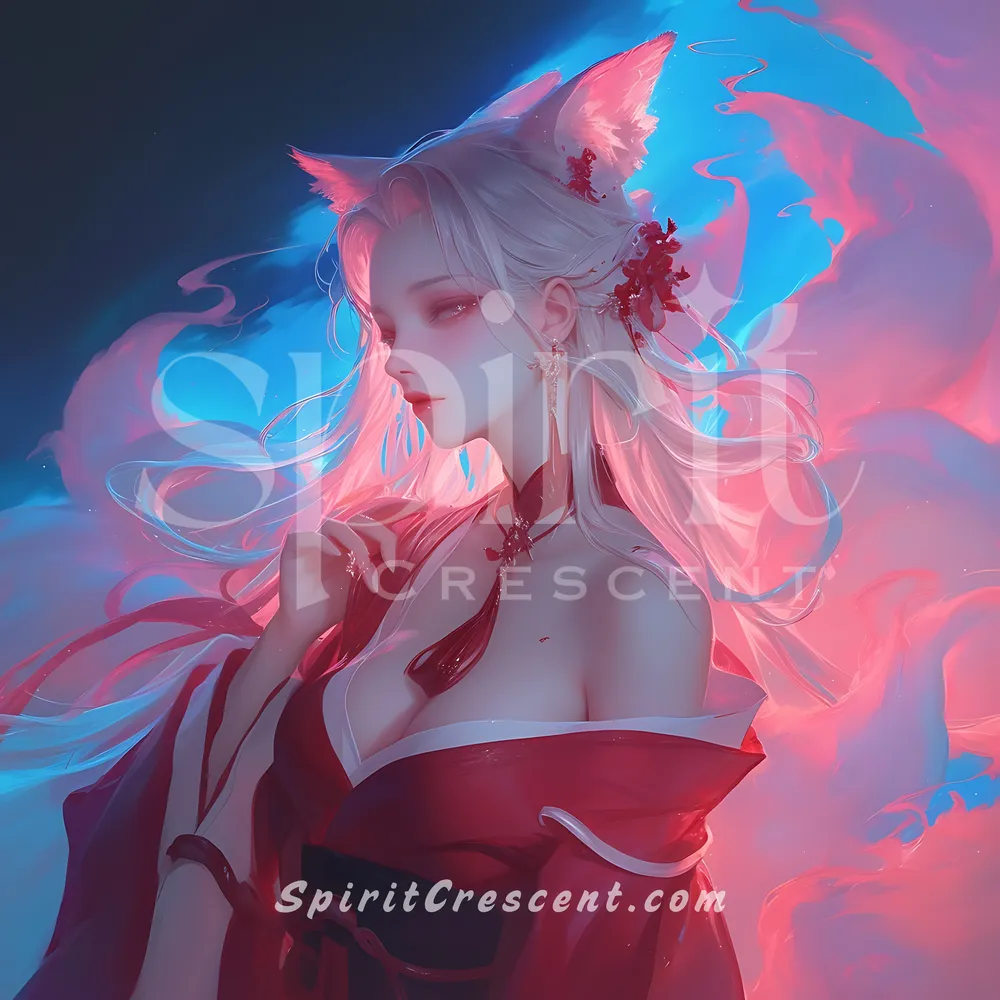 Kitsune Spirit Binding: Romantic Companion with Destiny Insights