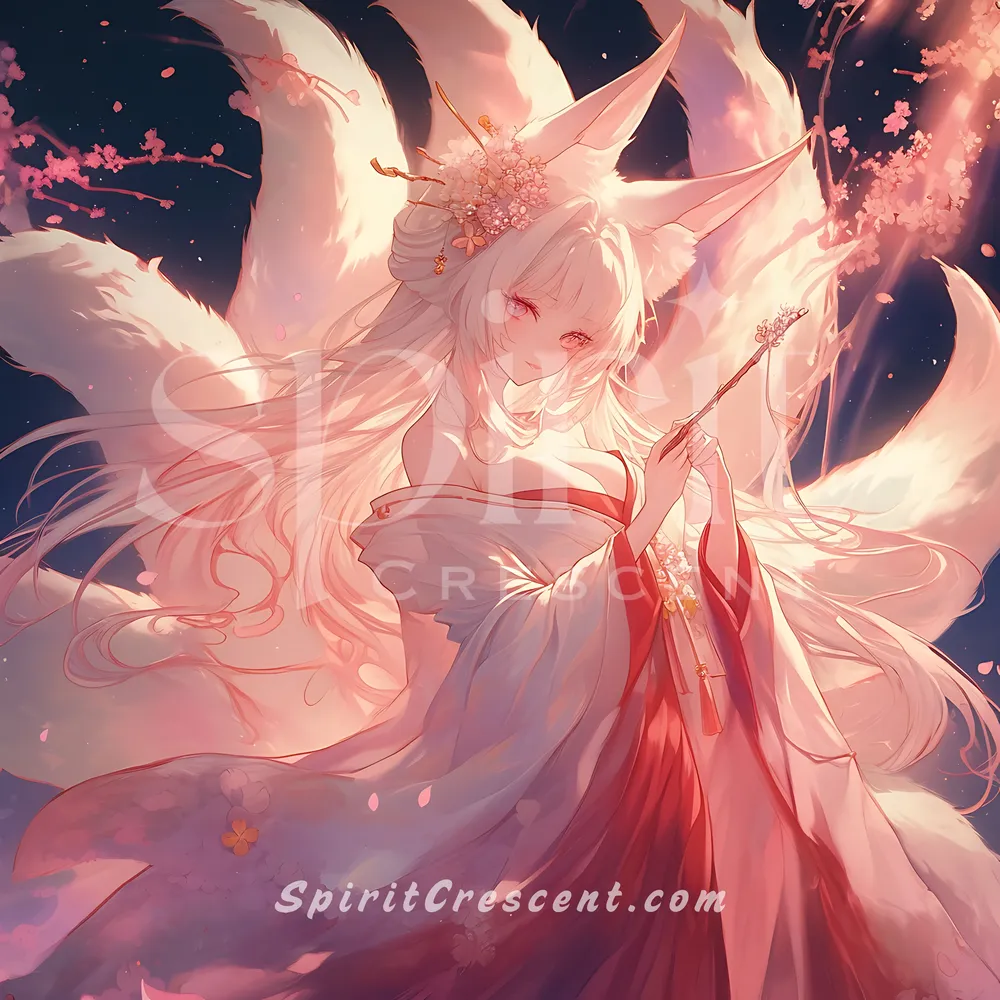Kitsune Spirit Companion: Healing and Protection Insights (Personalized)