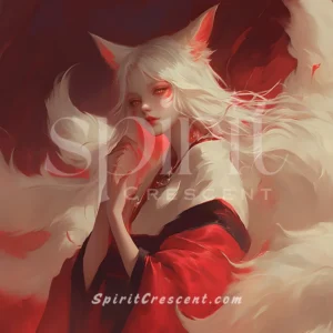 Spirit Companion Charm: Kitsune Blessing and Loyalty (Personalized)