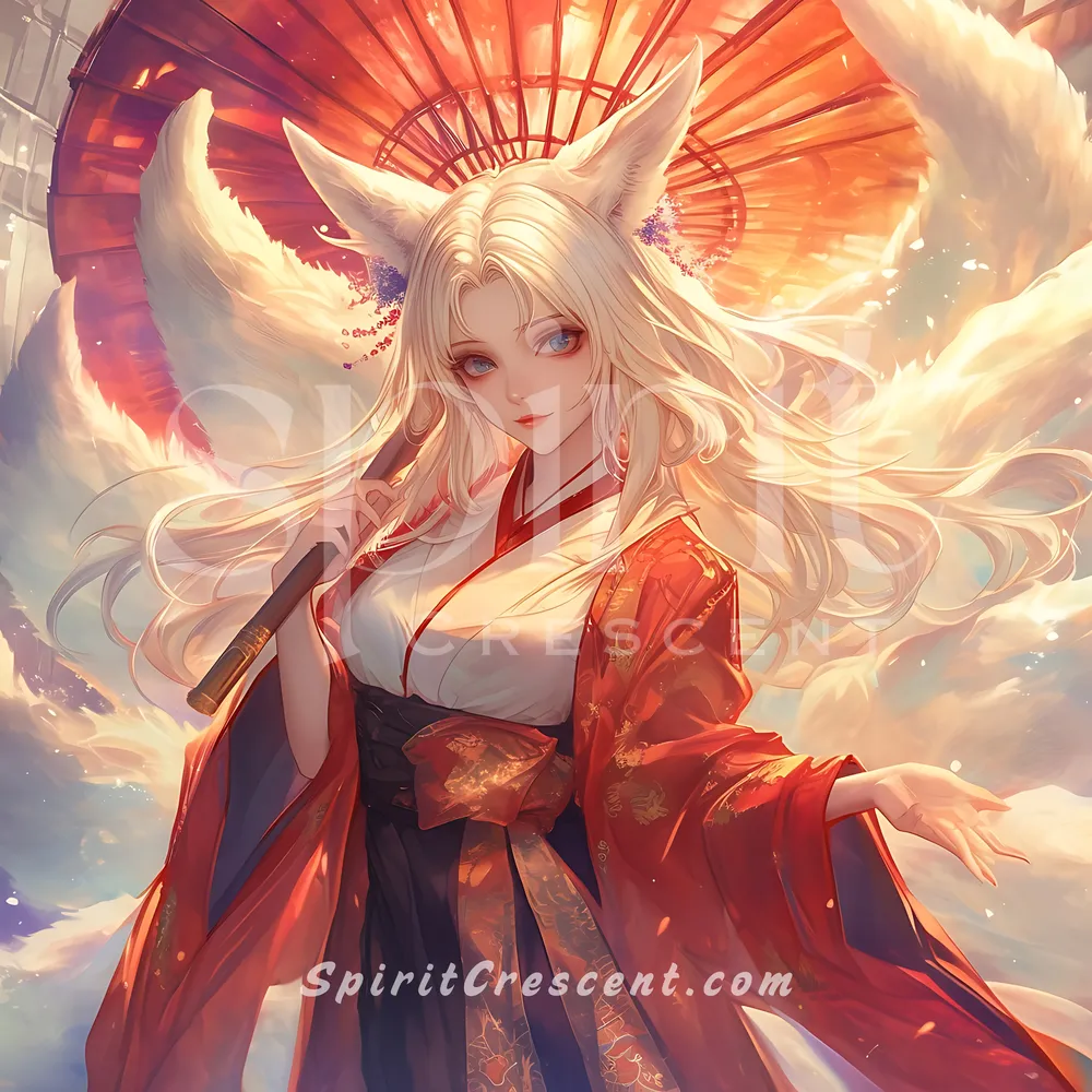 Kitsune Spirit Companion: Emotional and Heart Guidance (Personalized)