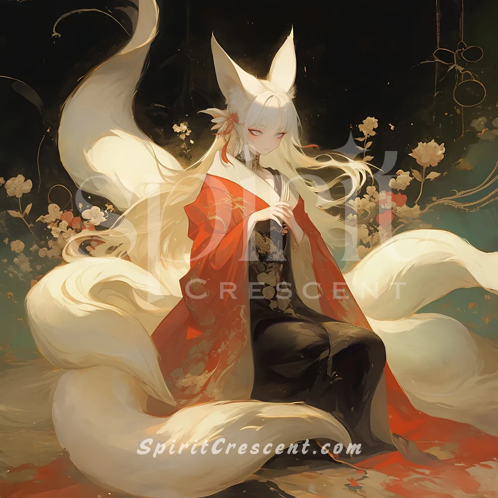 Kitsune Spirit Companion Binding - Heart Shielding Renewal