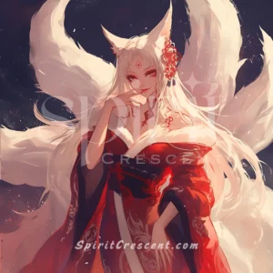 Kitsune Spirit Companion Binding (Luck Elevation, Personalized Insight)