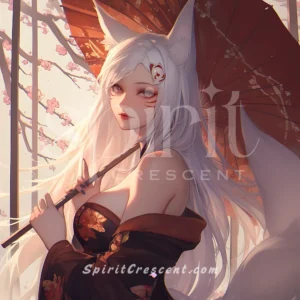 Kitsune Spirit Companion - Personalized Intuition and Heart Insight
