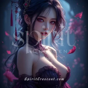 Vampiric Succubus Spirit Companion (Protection, Charisma, Focus)
