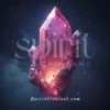 Spirit Companion Quartz Crystal, Celestial Aura (Astral Gift)