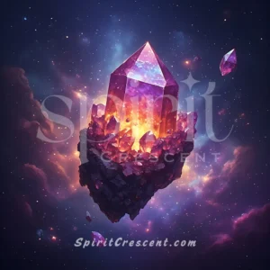Quartz Spirit Companion: Celestial Energy - Luck and Wisdom Stone