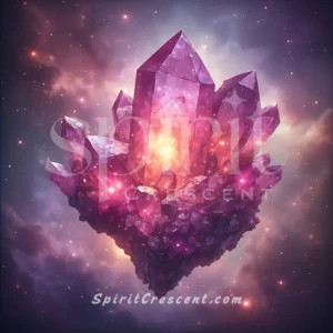 Celestial Quartz Crystal: Lunar Energy, Astral Blessing for Spirit