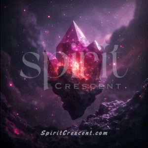 Celestial Quartz Crystal, Lunar Energy, Astral Gift (Spirit Companion)
