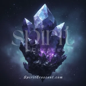 Nightmare Banishing Quartz Crystal - Celestial Astral Gift Stone